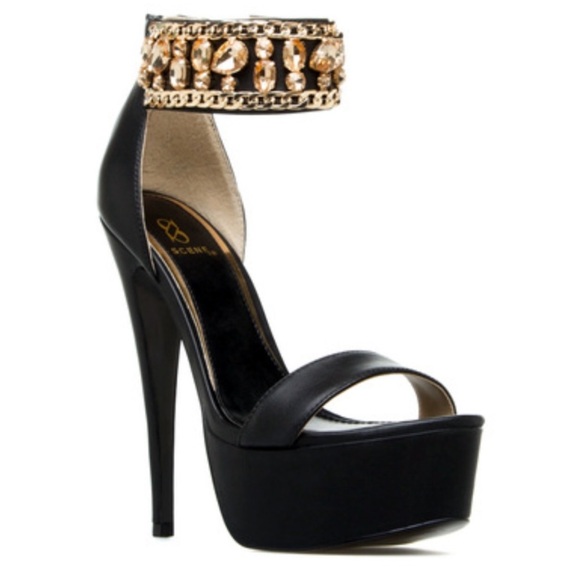 Scene CHYANNE stilleto heels size 5.5 - NEW - Picture 2 of 12